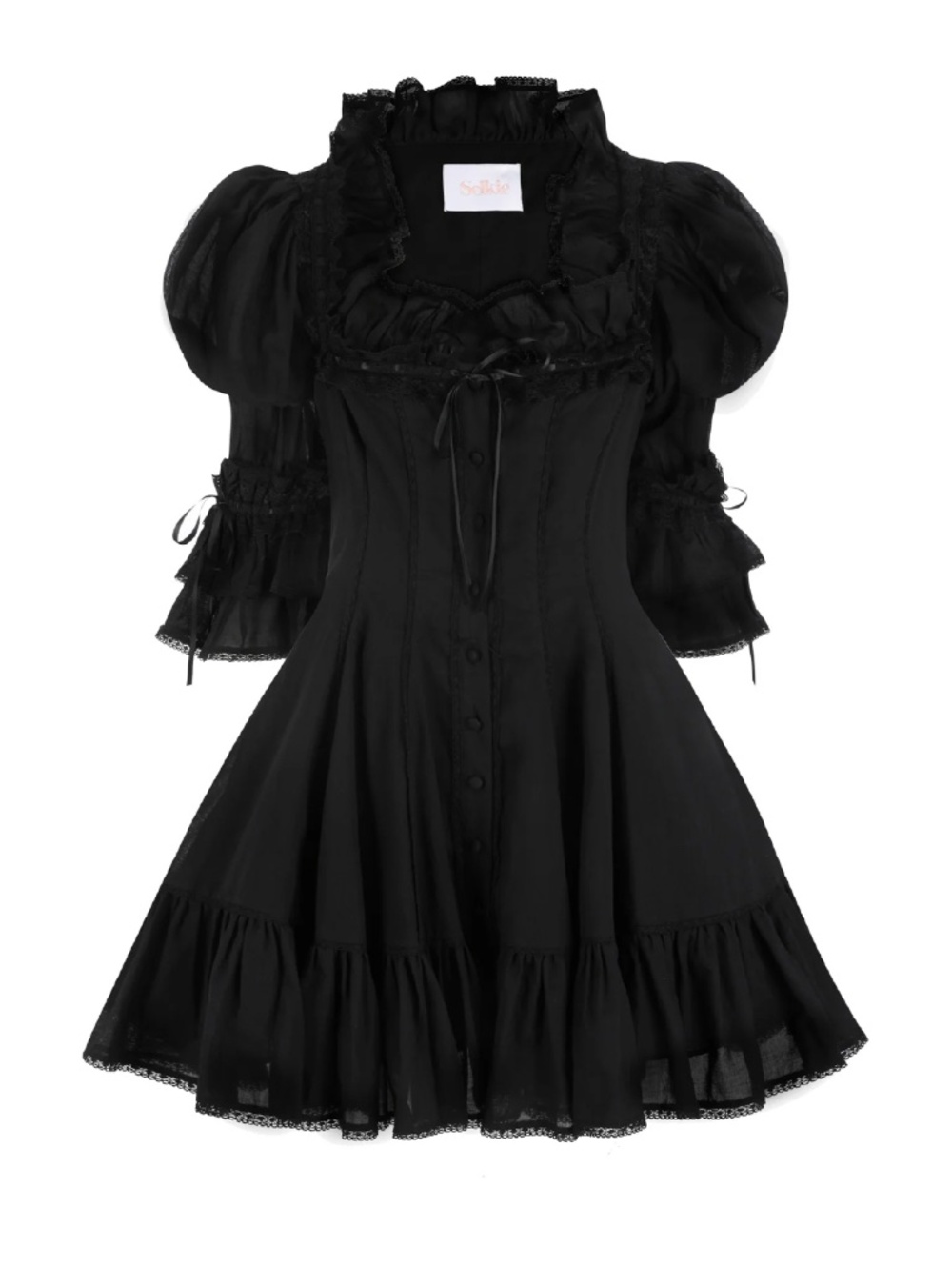 The Caviar Libertine Blouse - Picture 3 of 11